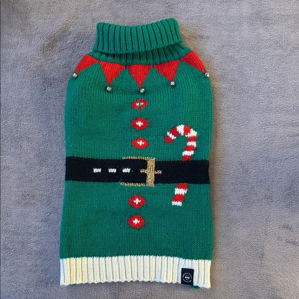American Eagle Outfitters Green Turtleneck Sweater